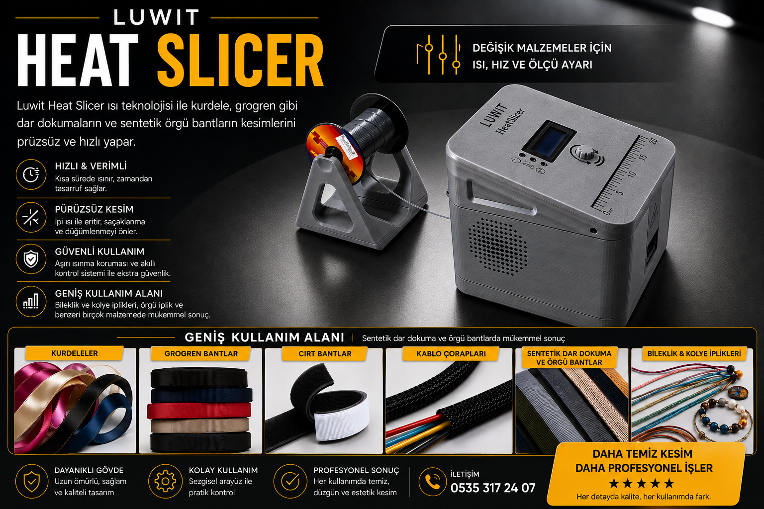 HeatSlicer Sıcak Kesim Makinesi